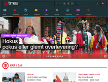 Tablet Screenshot of dk.gbtimes.com