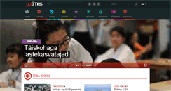 Desktop Screenshot of ee.gbtimes.com